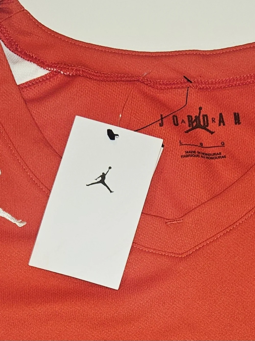 Jordan Men’s Red Performance Basketball Tank